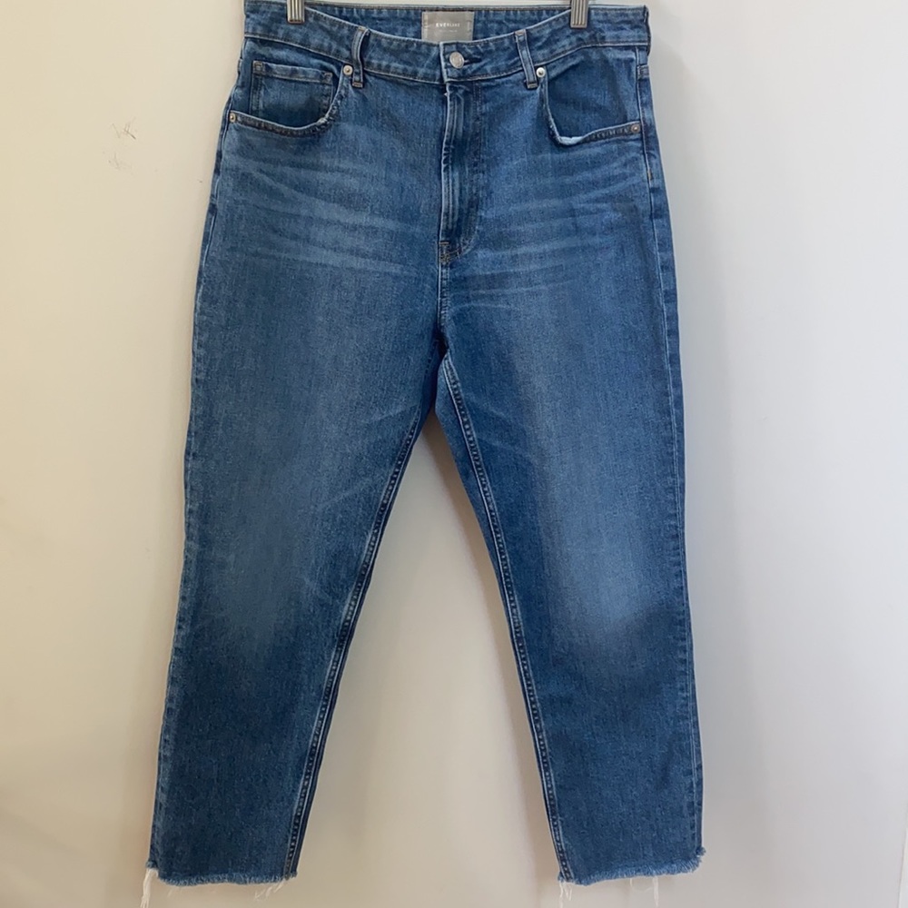 Everlane The Curvy Cheeky Raw Hem Jean 32